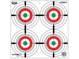 Мишень бумажная Birchwood Eze-Scorer Multiple Bull's-Eye 12" 13шт.