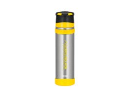 Термос для напитков THERMOS FFX-901 CS 0.9L, стальной с желтым