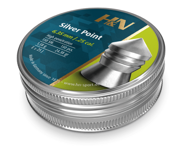 Пули H&N Silver Point, 6.35 мм, 150 шт