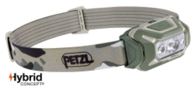 Фонарь налобный Petzl Aria 2 RGB 450лм, камуфляж