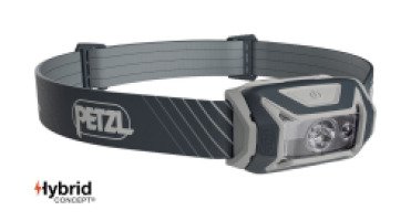 Фонарь налобный Petzl Tikka Core 450лм, серый