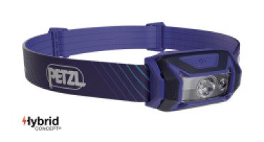 Фонарь налобный Petzl Tikka Core 450лм, синий