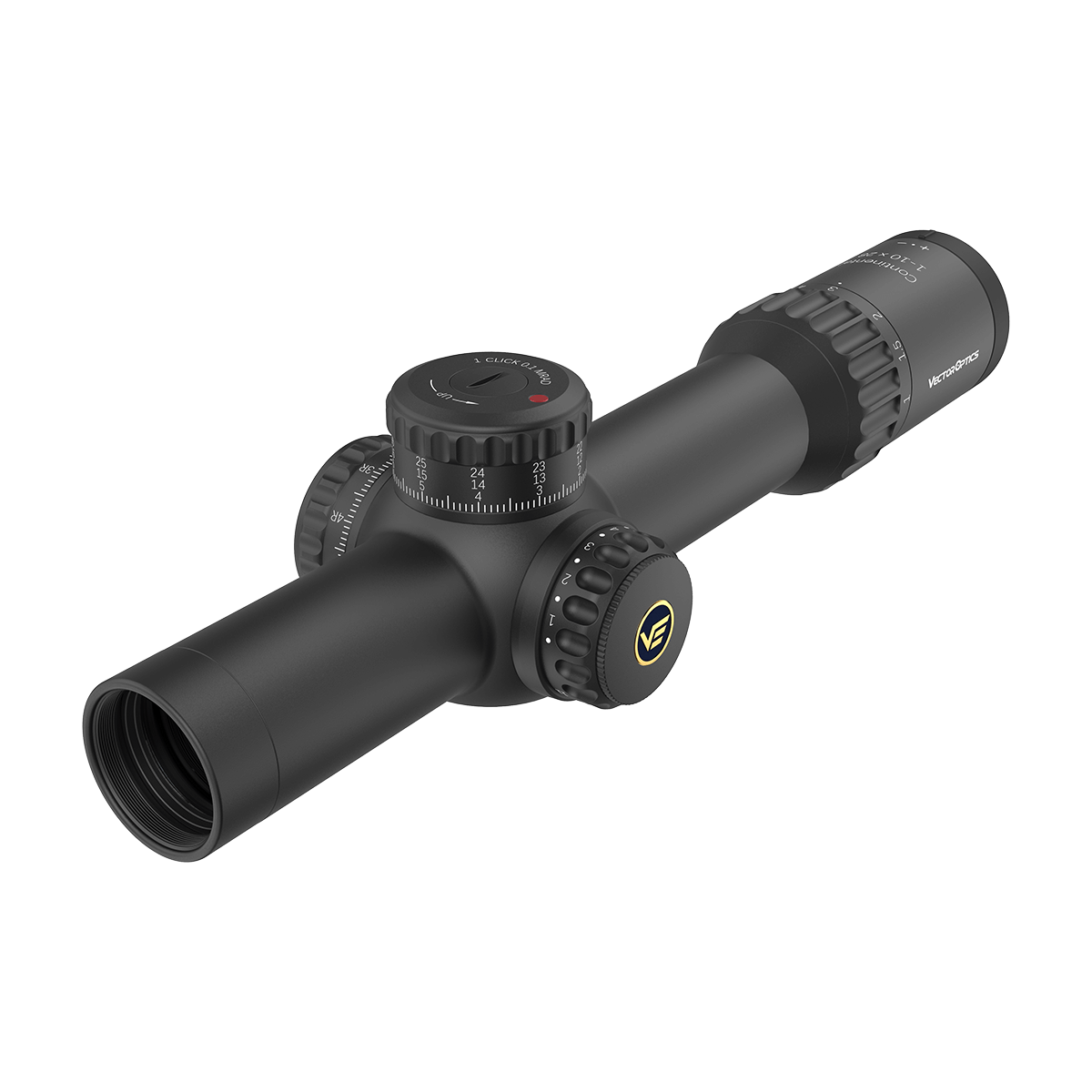 Прицел оптический Vector Optics Continental X10 1-10х28 ED FFP, VET-CTR