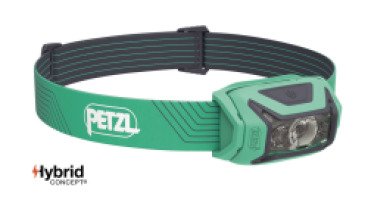 Фонарь налобный Petzl Actik 450лм, зеленый