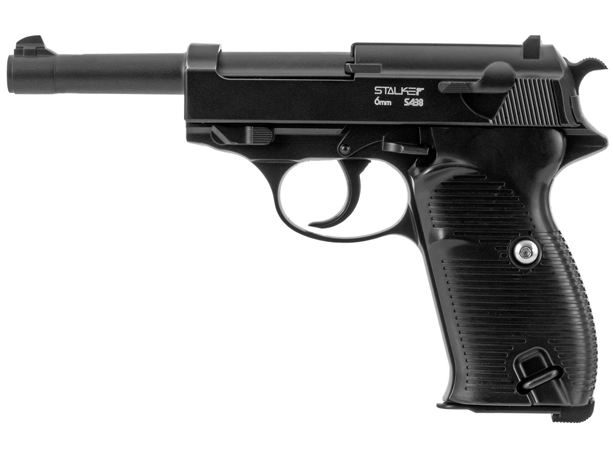 Пистолет пневматический Stalker SA38 Spring (Walther P38), 6мм