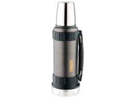 Термос для напитков Thermos Work 2520 GM 1.2L, черный графит