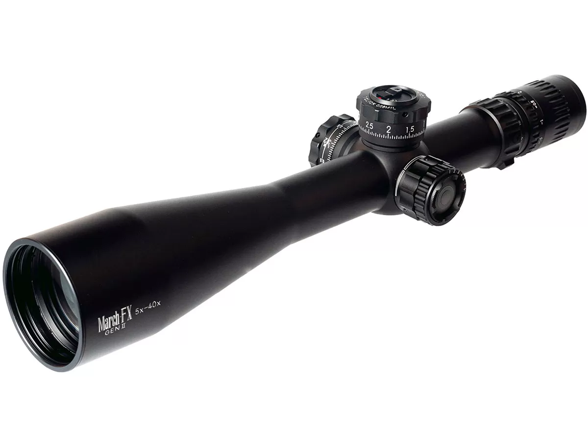 Прицел March-FX 5-40x56 Gen II FML-PDKI FFP, подсветка