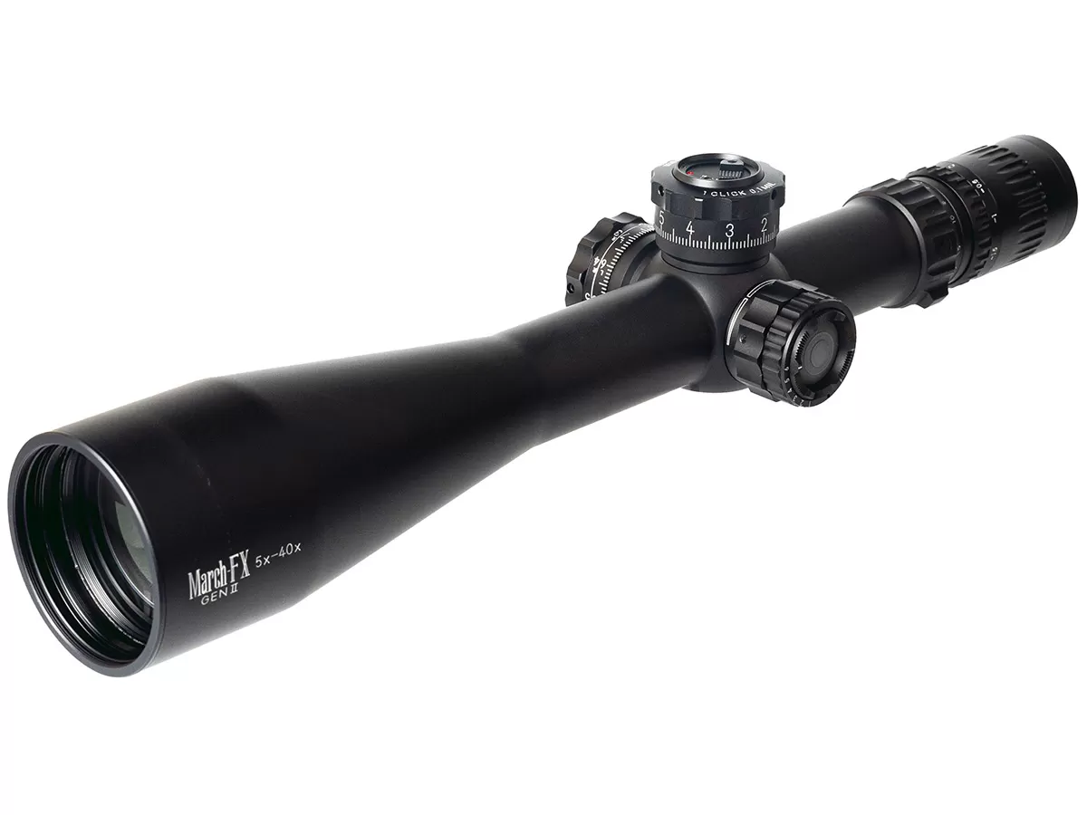Прицел March-FX 5-40x56 Gen II FML-PDKI FFP 34мм