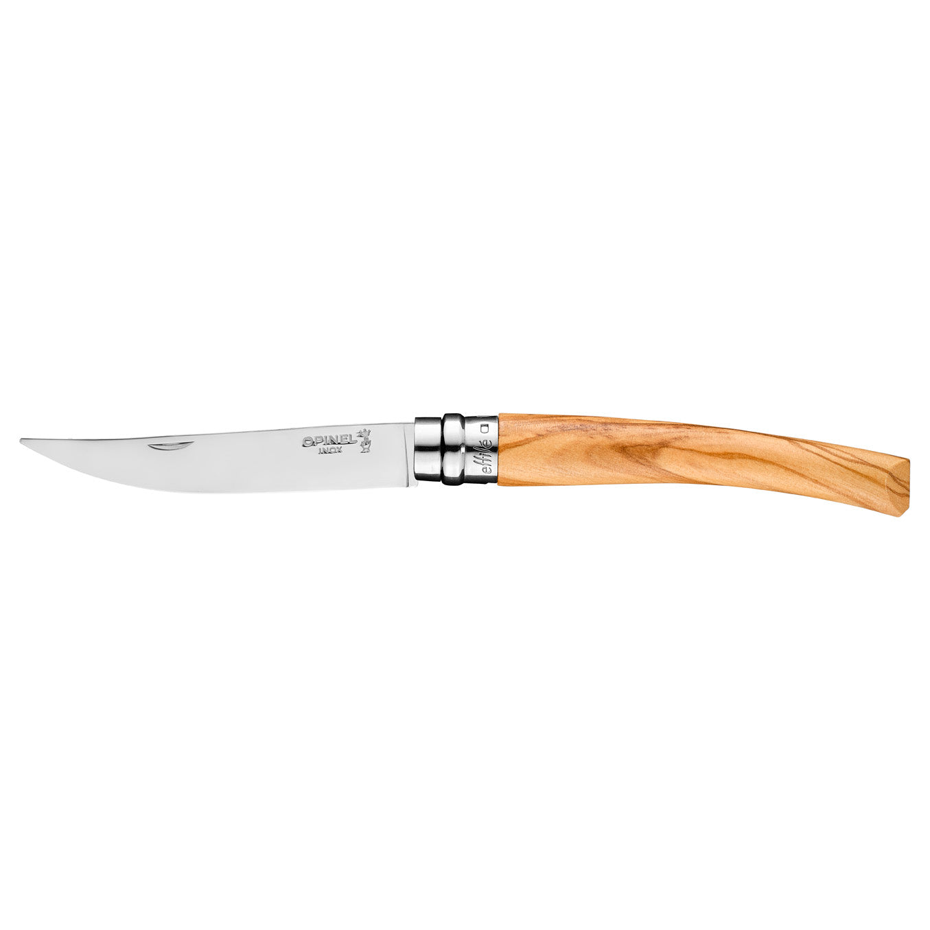 Нож филейный Opinel Effilé 10, олива