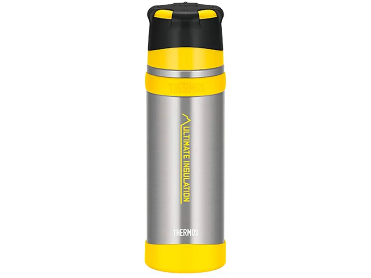 Термос для напитков Thermos FFX-751 CS 0.75L, стальной/желтый