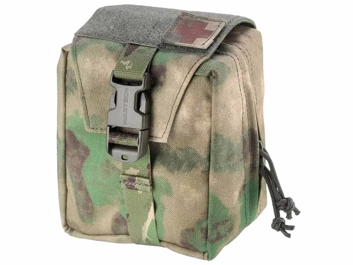 Подсумок Wartech Лекарь UP-103-ATFGN под аптечку, отрывной, A-Tacs FG
