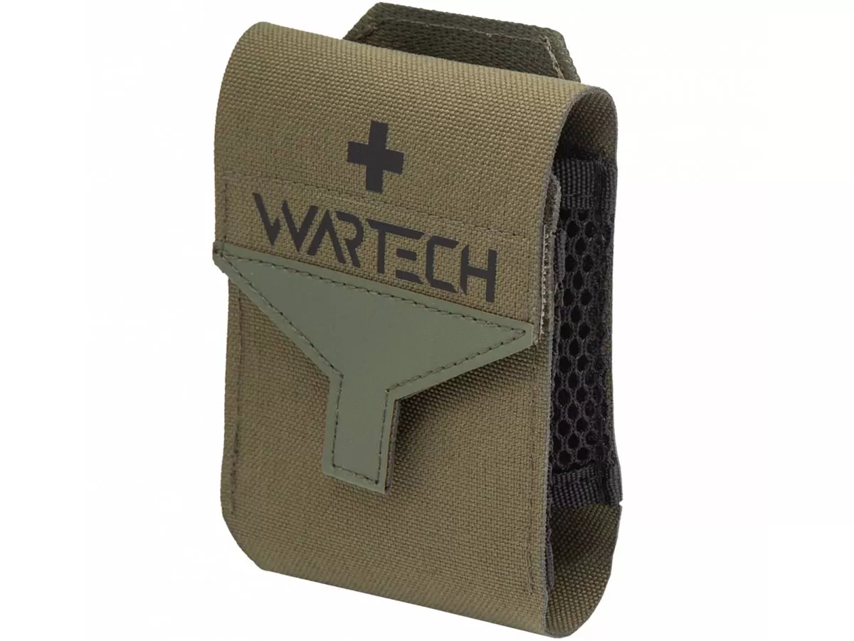 Подсумок Wartech Шанс UP-129-OD медицинский EDC, на пояс, олива