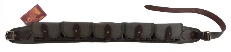 Патронташ Vektor, 25 патронов, закрытый, кордура/кожа