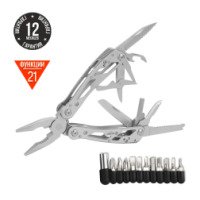 Мультитул Ganzo G202 (21 в 1) серебристый