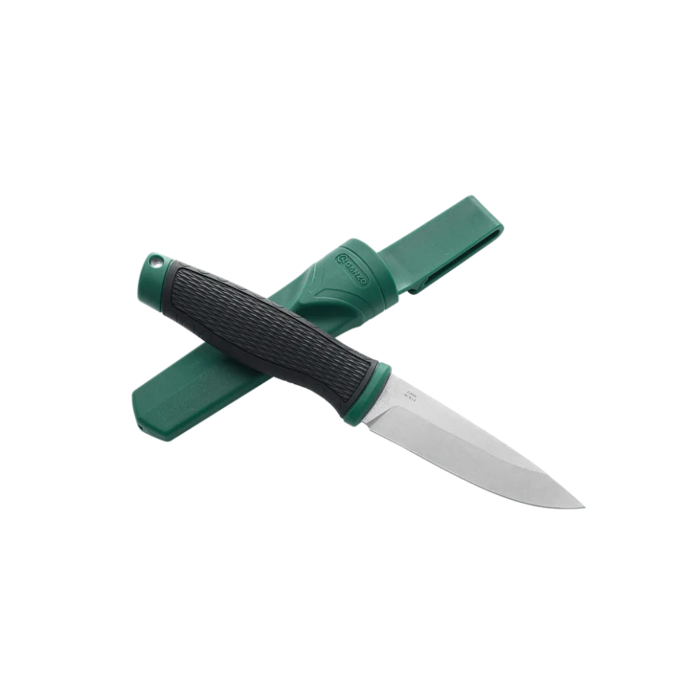 Нож Ganzo G806-GB черный/зеленый