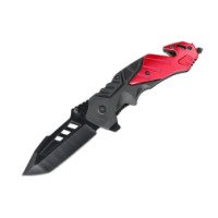 Нож складной Ganzo G629-RD черный/красный