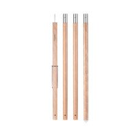 Стойка для тента Naturehike NH20PJ048 алюминиевый сплав 2.8 м, 4 секции, цвет дерево