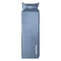 Коврик Naturehike NH15Q002-D надувной с подушкой для сна голубой