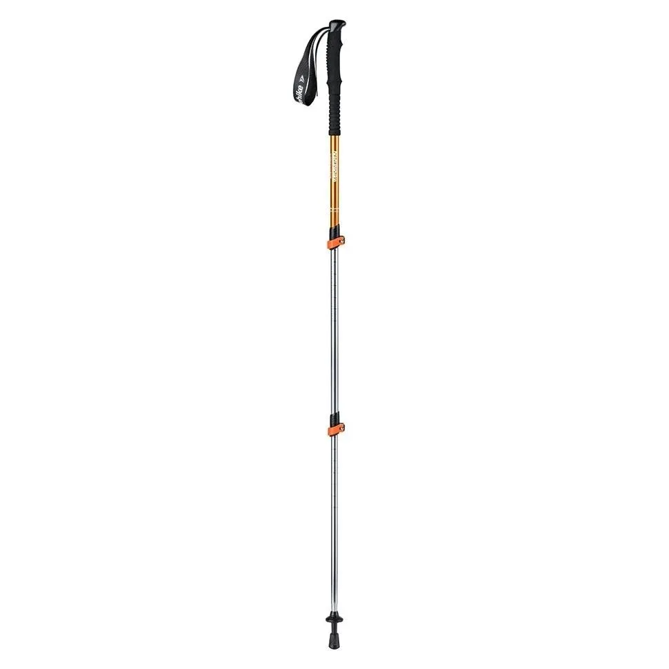 Палка треккинговая Naturehike ST 01 6061 (3-секции) NH17D001-Z (62-135cm) золото