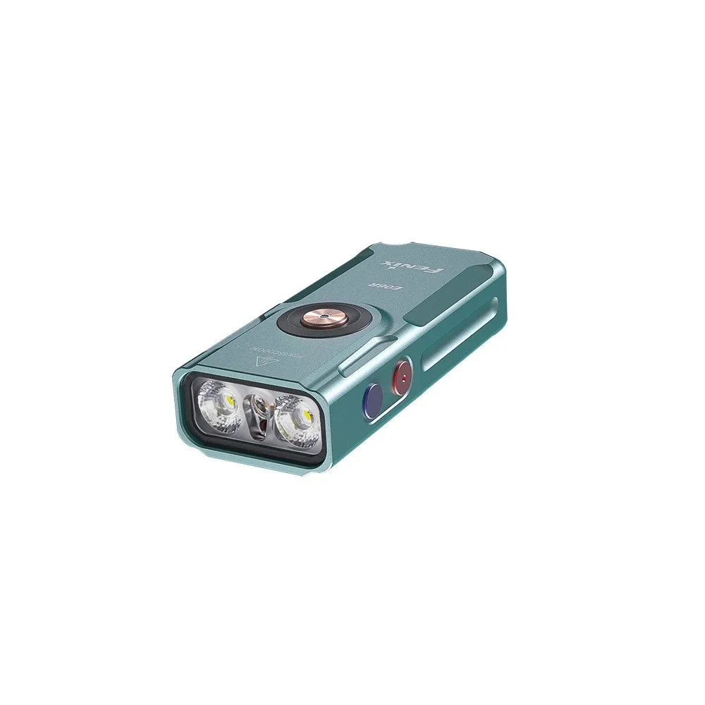 Фонарь-брелок Fenix E06R бирюзовый