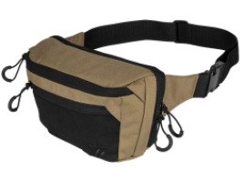 Сумка поясная Wartech W-1 UP-206-CB-BK, утилитарная, койот/черный