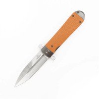 Нож складной Adimanti Самсон by Ganzo (Brutalica дизайн) коричневый