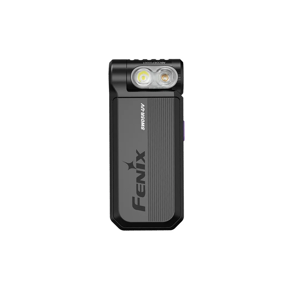 Фонарь Fenix многофункциональный SW05R-UV с ультрафиолетовой подсветкой, черный