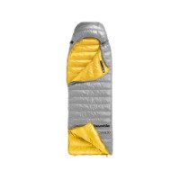 Спальный мешок Naturehike CW400 NH18C400-D с утиным пухом, размер M, серый