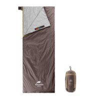 Спальный мешок Naturehike NH21MSD09 мини LW180, размер XL, коричневый