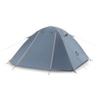 Палатка Naturehike P-Series NH18Z033-P 210T/65D, трехместная, серо-голубая