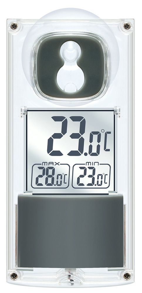 Термометр Bresser с солнечной панелью, оконный