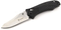 Нож Sanrenmu Ganzo серии Tactical, лезвие 86 мм, рукоять черная G10, крепление на ремень