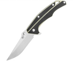 Нож Sanrenmu серии EDC, лезвие 66мм, рукоять - G10, цвет - черн., клипса на ремень