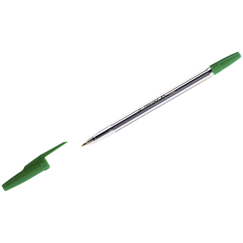 Ручка шариковая Corvina 51 Universal, 1.0 мм, зеленая