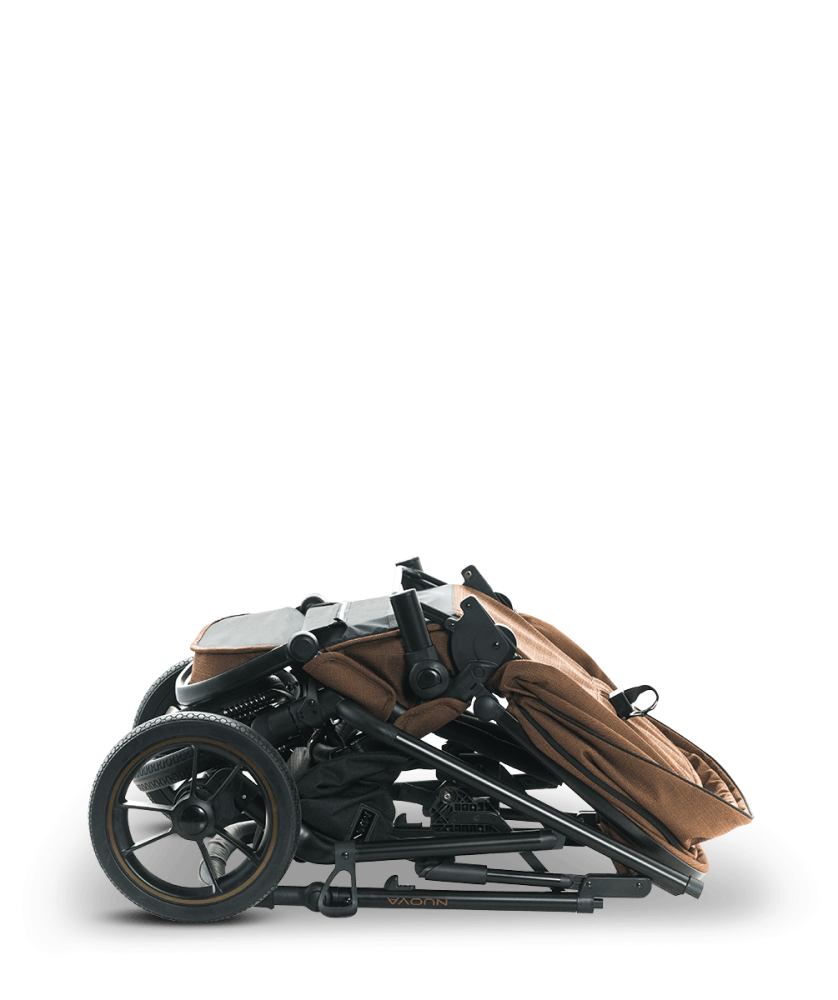 Купить Коляска Moon Nuova 2 в 1 Chocolate Structure