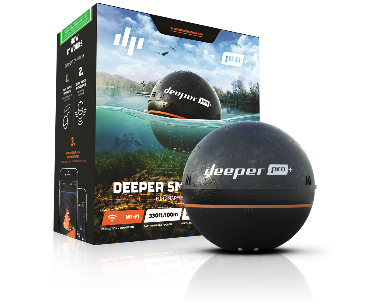 Беспроводной эхолот DEEPER SONAR PRO+