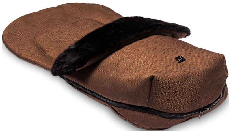 Конверт в коляску Moon Foot Muff Chocolate Structure