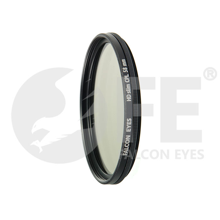 Светофильтр Falcon Eyes HDslim CPL 58 mm циркулярный поляризационный