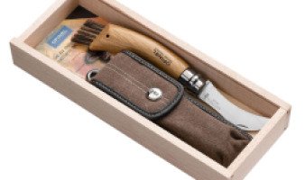 Нож грибной Opinel №08, коробка + чехол, 001327