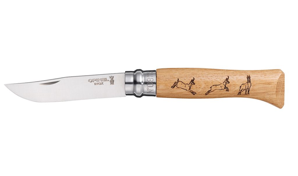 Нож Opinel N°08 Animalia Chamois 001621