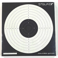 Мишень для пневматики Stalker №17, 170х170 мм, 50 шт