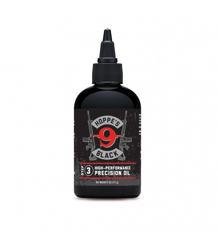 Масло Hoppe's Black PRECISION OIL универсальное оружейное, защита+смазка, ингибитор ржавчины, t от -54 до +280°С, 118мл, HBL4