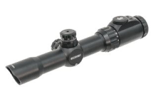 Прицел Leapers UTG 1-8x28 30mm CQB/MRC Scope, 36-color Circle Dot, QD Rings SCP3-18IECDQ