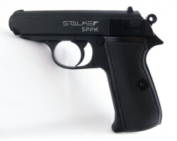 Пистолет пневматический Stalker SPPK (Walther PPK/S), 4.5мм, металл