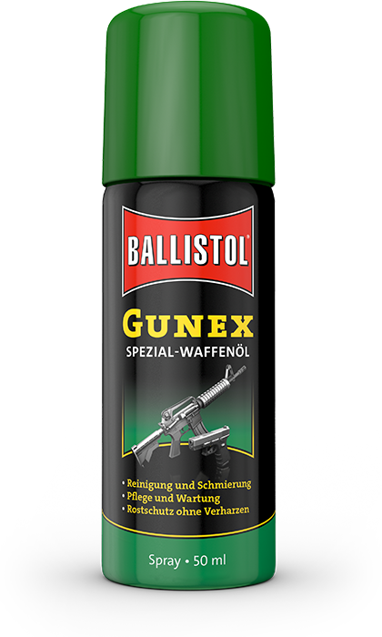 Масло оружейное Ballistol Gunex, спрей, 50мл