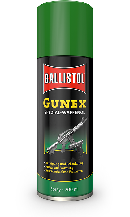 Масло оружейное Ballistol Gunex, спрей, 200мл