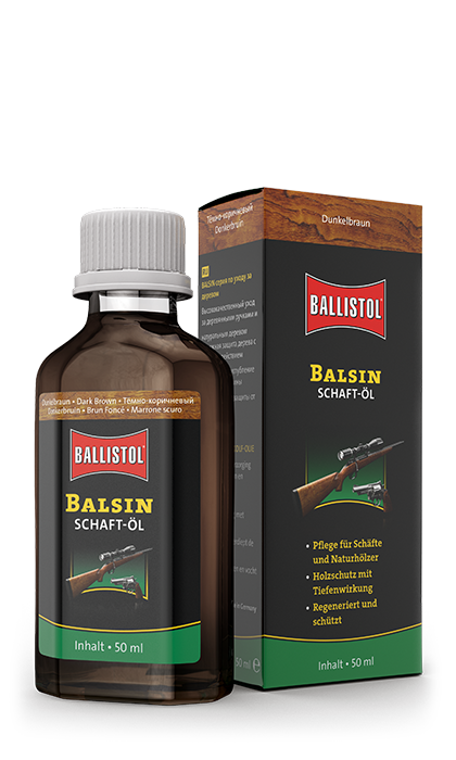 Средство для обработки дерева Ballistol Balsin, 50мл, коричневое