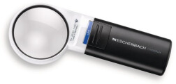 Лупа ручная с подсветкой Eschenbach mobilux LED, ø 58 мм, 5.0x, 20.0 дптр