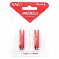 Батарейки Smartbuy Ultra AAA, BC2, 2 шт