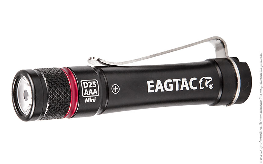 Фонарь EagleTac D25AAA XP-G2 (красный)